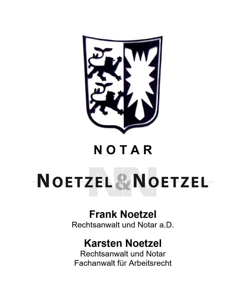 Kanzleischild Noetzel & Noetzel